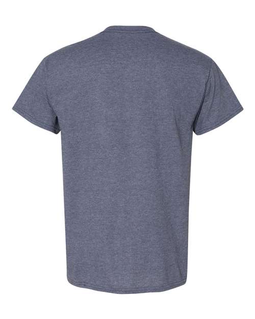 Unisex DryBlend® T-Shirt - Heather Dark Navy Back