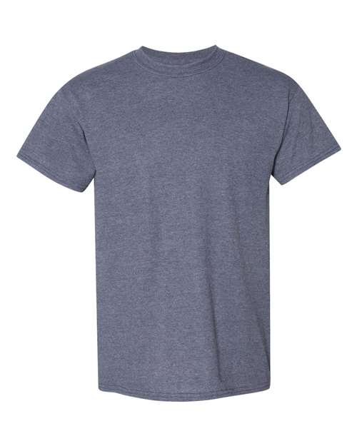 Unisex DryBlend® T-Shirt - Heather Dark Navy Front
