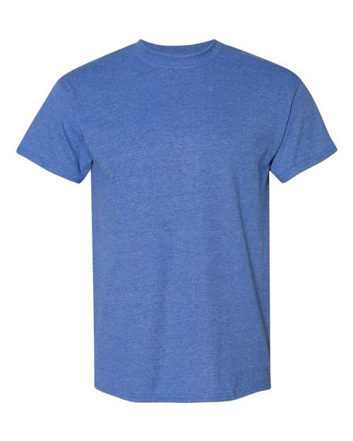 Unisex DryBlend® T-Shirt - Heather Deep Royal Front
