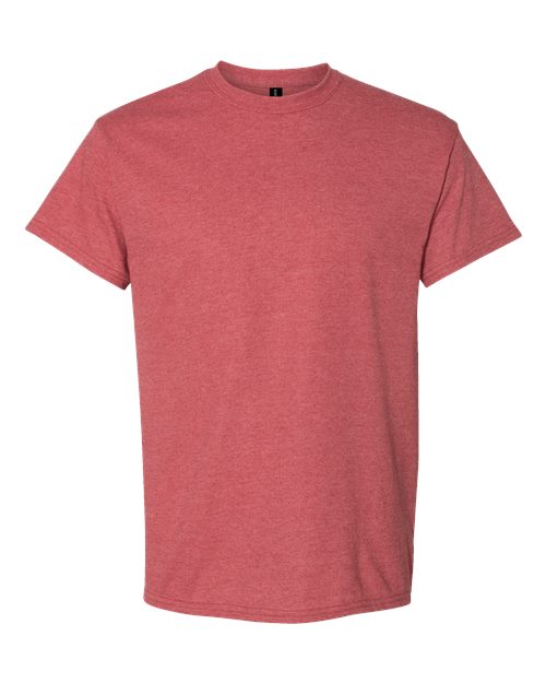 Unisex DryBlend® T-Shirt - Heather Scarlet Red Front