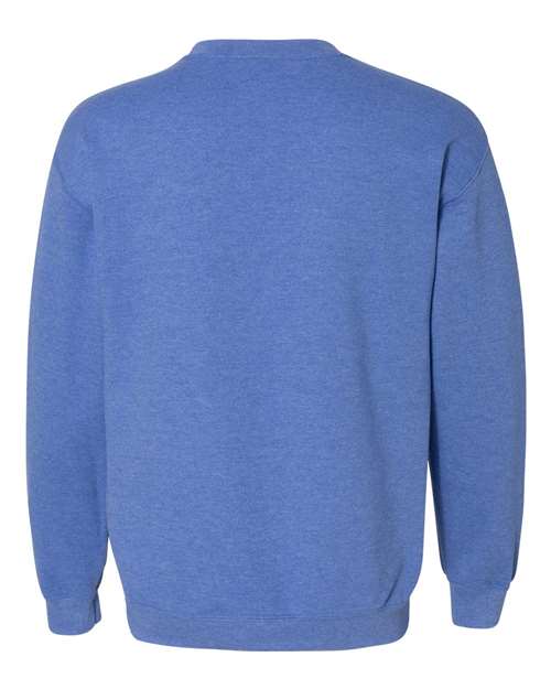 Unisex Heavy Blend™ Crewneck Sweatshirt - Heather Deep Royal Back