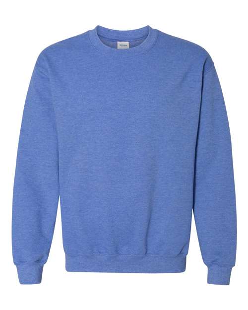 Unisex Heavy Blend™ Crewneck Sweatshirt - Heather Deep Royal Front