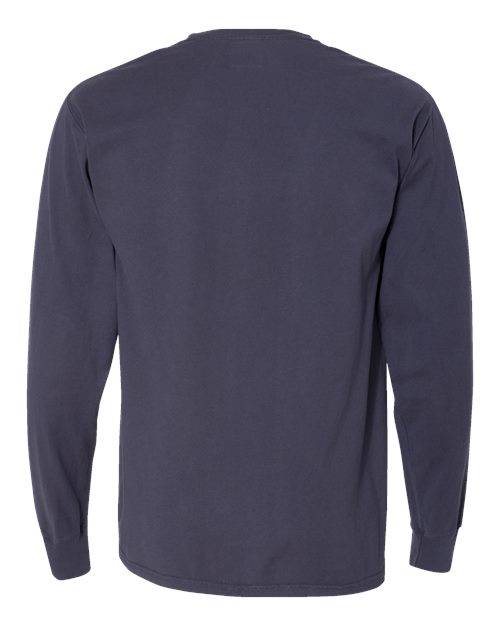 ComfortWash by Hanes Unisex Garment-Dyed Long Sleeve T-Shirt - Back