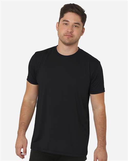 Bayside Unisex USA-Made Performance T-Shirt - Model Front