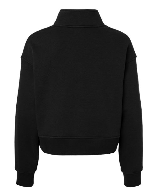BELLA + CANVAS Women's 10 oz. Heavyweight Half-Zip Pullover - Back