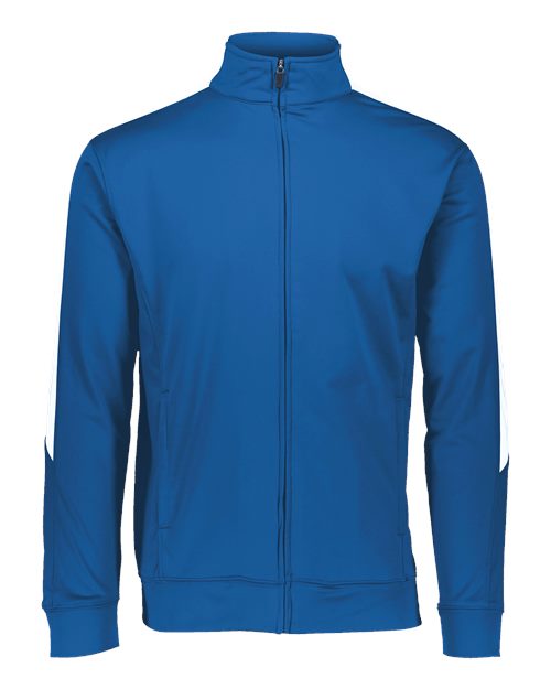 Augusta Sportswear Men's Medalist Jacket 2.0 - Royal/ White Front