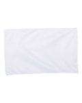 OAD Value Microfiber Rally Towel - White Front