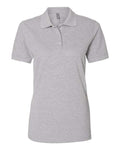 JERZEES Women's 100% Ring-Spun Cotton Piqué Polo - Athletic Heather Front