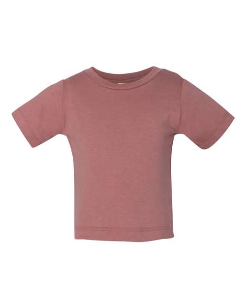 Infant Triblend Tee - Mauve Triblend Front