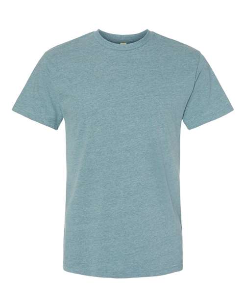 Next Level Unisex Eco Heavyweight Tee - Heather Pacific Front