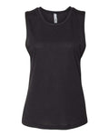 Women’s Festival Muscle Tank - Black Front