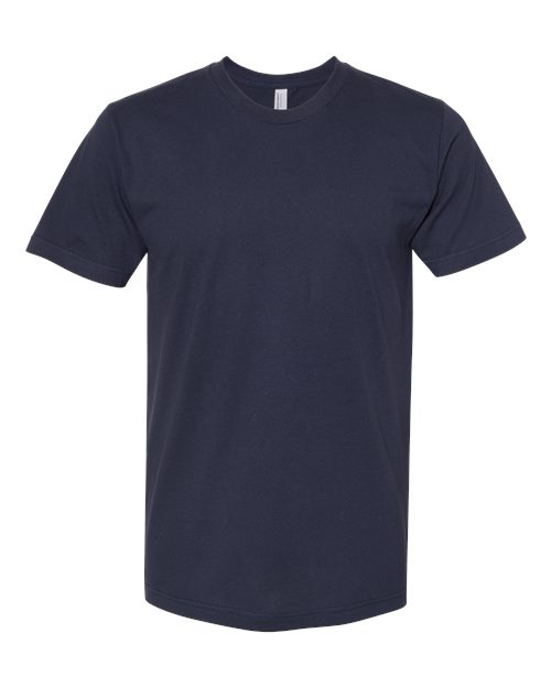 Unisex Fine Jersey Tee - Navy Front