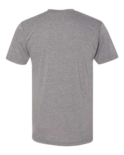 Unisex Triblend Track Tee - Athletic Grey Back