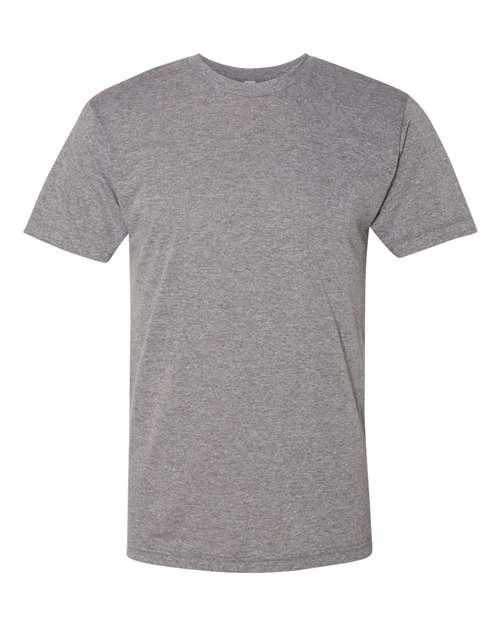 Unisex Triblend Track Tee - Athletic Grey Front