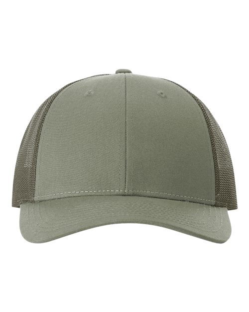 Richardson Low Pro Trucker Cap - Loden Front