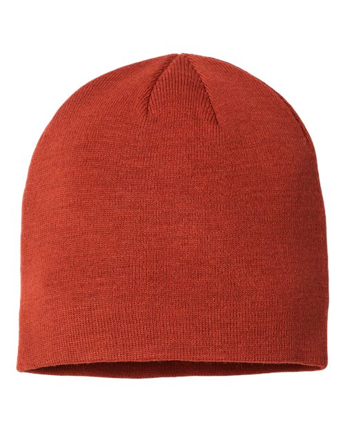 Atlantis Headwear Sustainable Beanie - Rusty Front