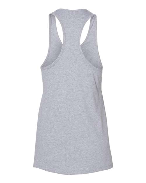 BELLA + CANVAS Women's Jersey Racerback Tank - Back