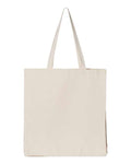 Promotional Shopper Tote - Natural Front