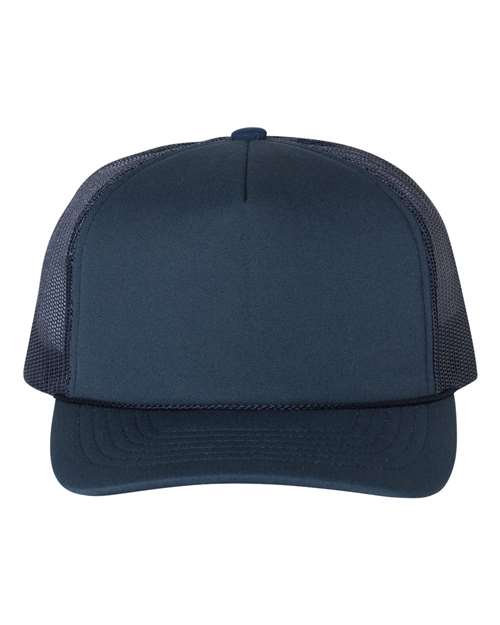 Richardson Foamie Trucker Cap - Navy Front
