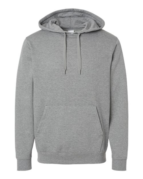 Augusta Sportswear Unisex 60/40 Fleece Hooded Sweatshirt - Charcoal Heather Front