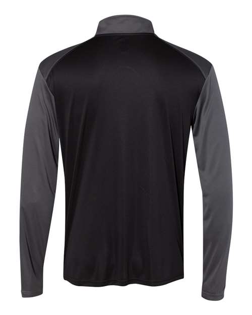 Badger Men's Ultimate SoftLock™ Sport Quarter-Zip Pullover - Back