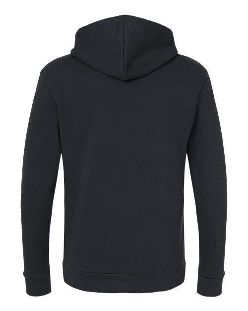 Unisex Santa Barbara Hoodie Sweatshirt - Black Back