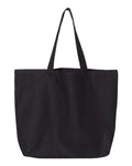 Jumbo Tote - Black Front