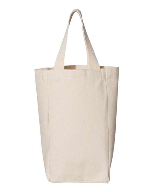 OAD Double Wine Tote - Back