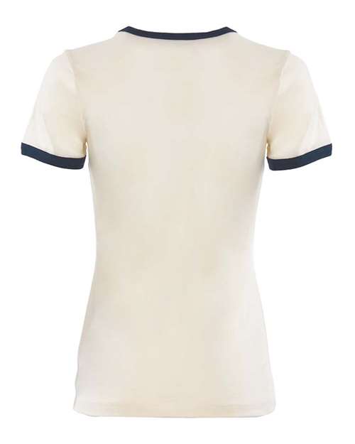 Next Level Women's Ringer Tee - Back