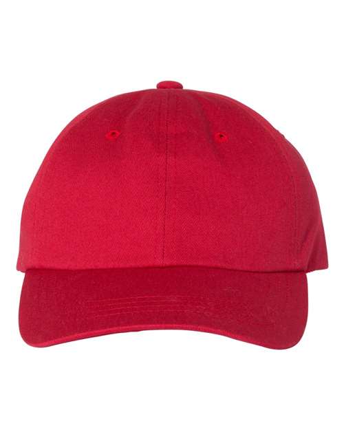 YP Classics Classic Dad Hat - Cranberry Front