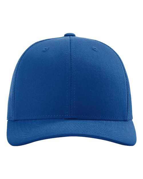 Richardson Snapback Trucker Cap - Royal Front
