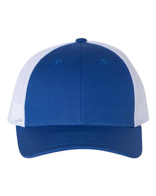 Richardson Low Pro Trucker Cap - Royal/ White Front