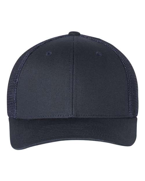 Richardson R-Flex Trucker Cap - Navy Front