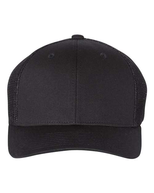 Richardson R-Flex Trucker Cap - Black Front