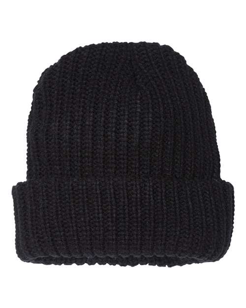 Sportsman 12" Chunky Cuffed Beanie - Back
