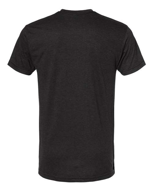 Unisex USA-Made Triblend T-Shirt - Tri Black Back