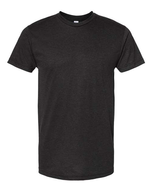 Unisex USA-Made Triblend T-Shirt - Tri Black Front