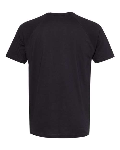 Next Level Unisex Cotton Raglan Tee - Back