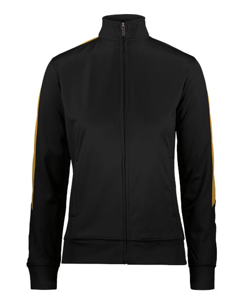 Augusta Sportswear Women's Medalist 2.0 Jacket - Black/ Gold Front