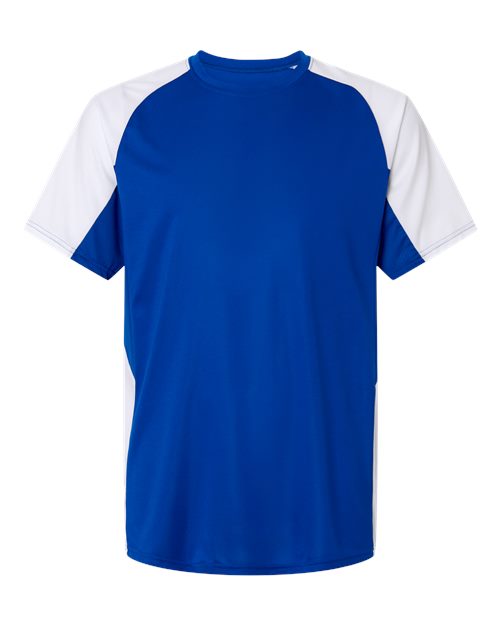 Augusta Sportswear Men's Cutter Jersey - Royal/ White Front