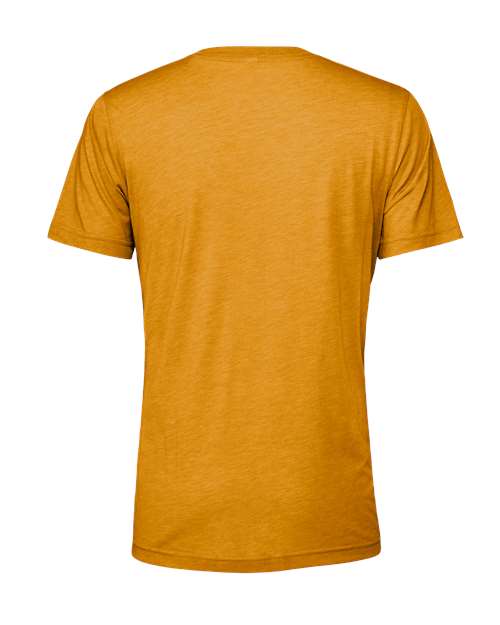 Triblend Tee - Mustard Triblend Back