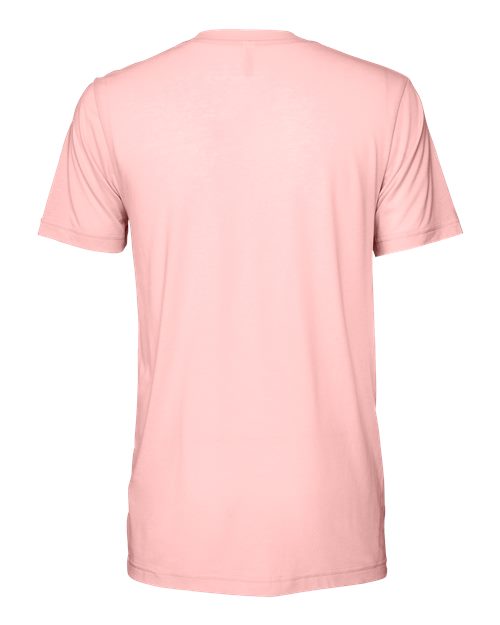Triblend Tee - Pink Triblend Back