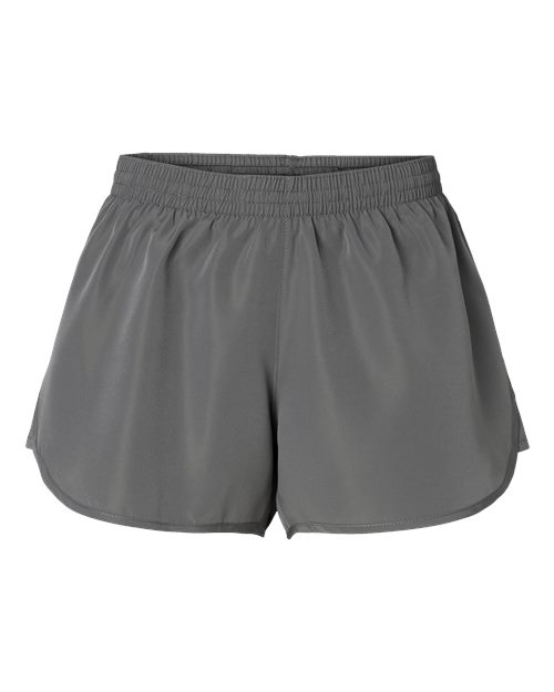 Augusta Sportswear Women's Wayfarer Shorts - Graphite Front