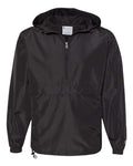 Unisex Packable Anorak Jacket - Black Front