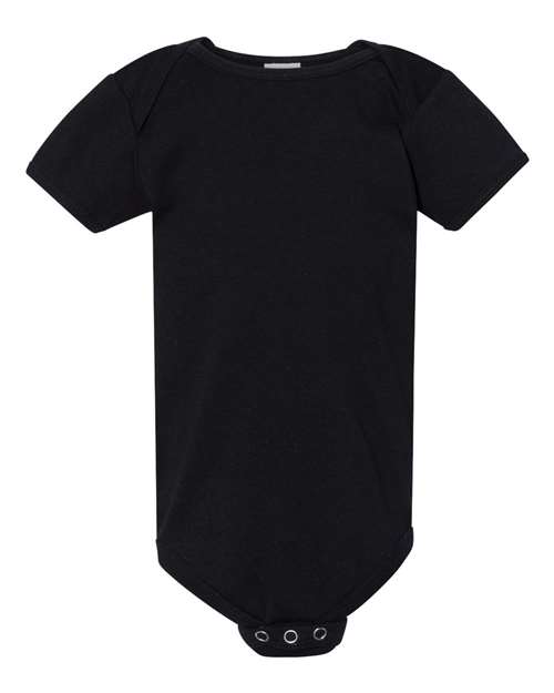Gildan Infant Softstyle® One Piece - Black Front