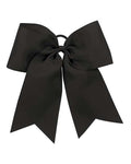 Augusta Sportswear Cheer Hair Bow - Black Front