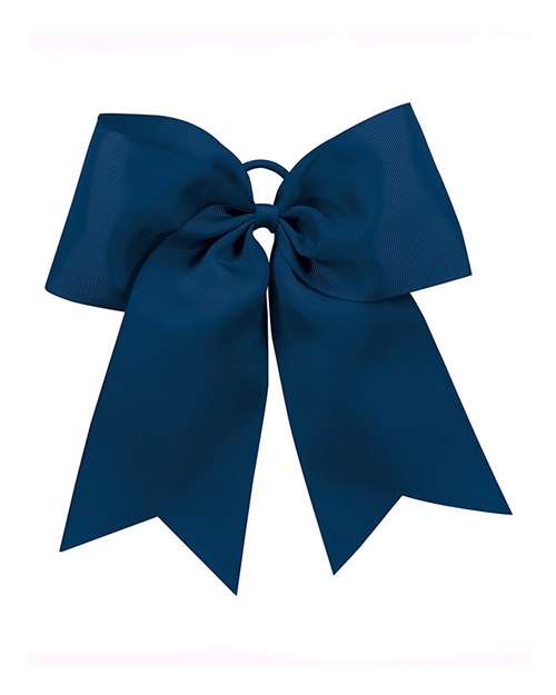 Augusta Sportswear Cheer Hair Bow - Navy Front