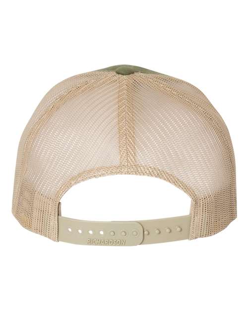 Richardson Five-Panel Trucker Cap - Back