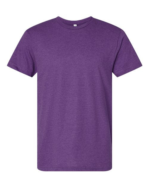 LAT Unisex Fine Jersey Tee - Vintage Purple Front