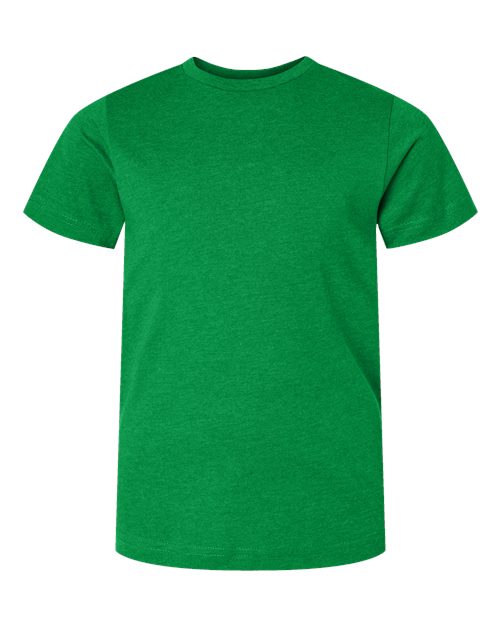 LAT Youth Fine Jersey Tee - Vintage Green Front
